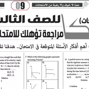 مراجعة الديناميكا  لغات  – للصف الثالث الثانوى –  24 ابريل  2026